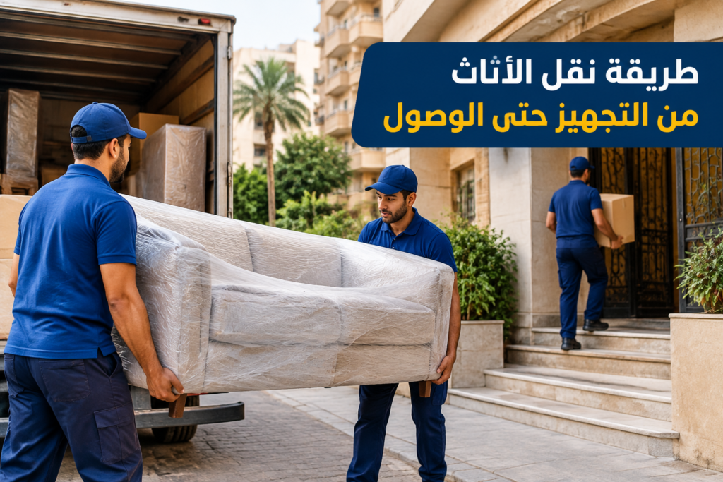 =طريقة نقل الاثاث - خدمة نقل العفش والأثاث بطريقة احترافية