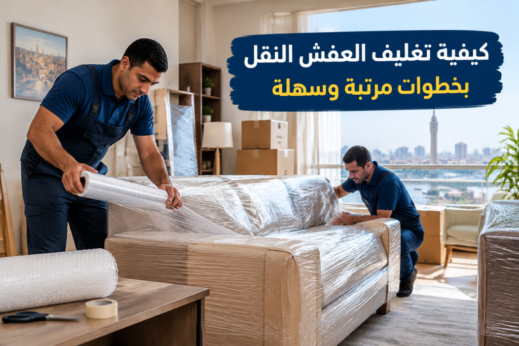 =كيفية تغليف العفش للنقل - خدمة نقل العفش والأثاث بطريقة احترافية