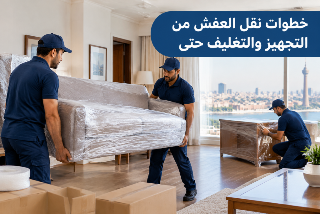 =خطوات نقل العفش - خدمة نقل العفش والأثاث بطريقة احترافية