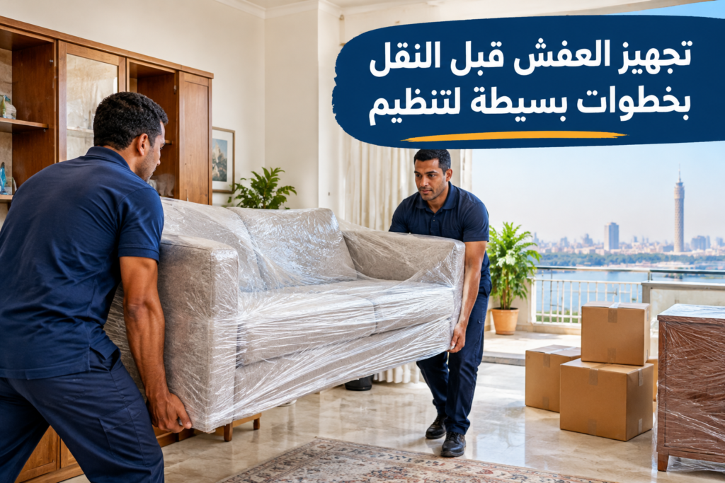 =تجهيز العفش قبل النقل - خدمة نقل العفش والأثاث بطريقة احترافية