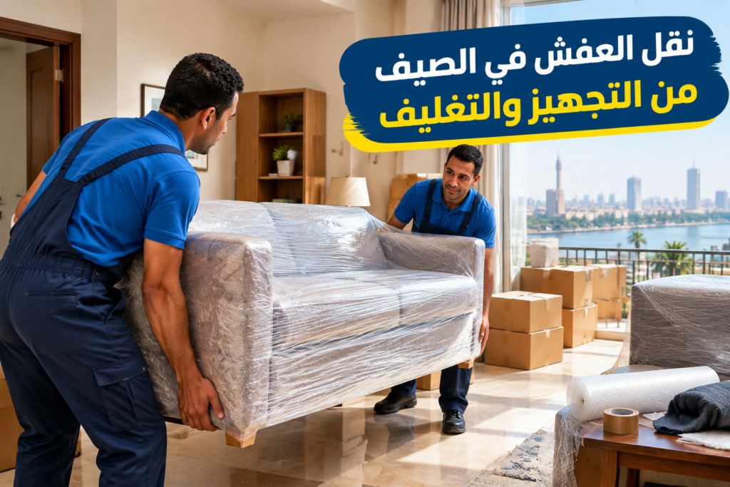 =نقل العفش في الصيف - خدمة نقل العفش والأثاث بطريقة احترافية