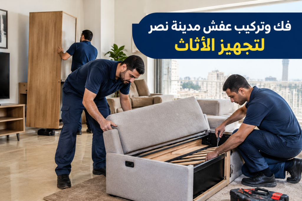=فك وتركيب عفش مدينة نصر - خدمة نقل العفش والأثاث بطريقة احترافية