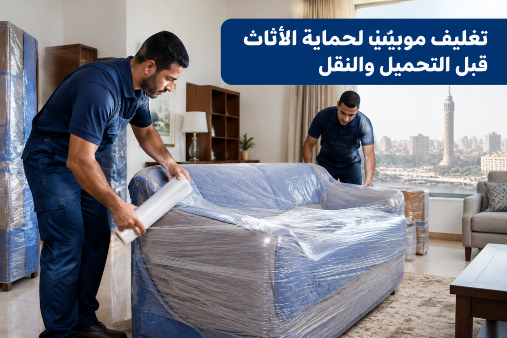 =تغليف موبيليا - خدمة نقل العفش والأثاث بطريقة احترافية
