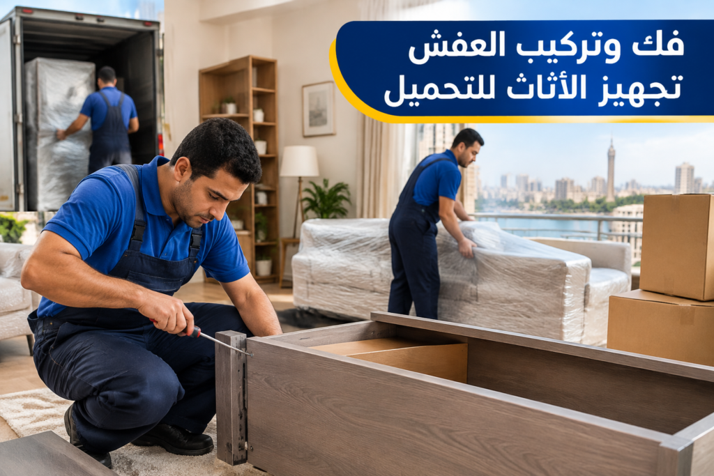 =فك وتركيب العفش - خدمة نقل العفش والأثاث بطريقة احترافية