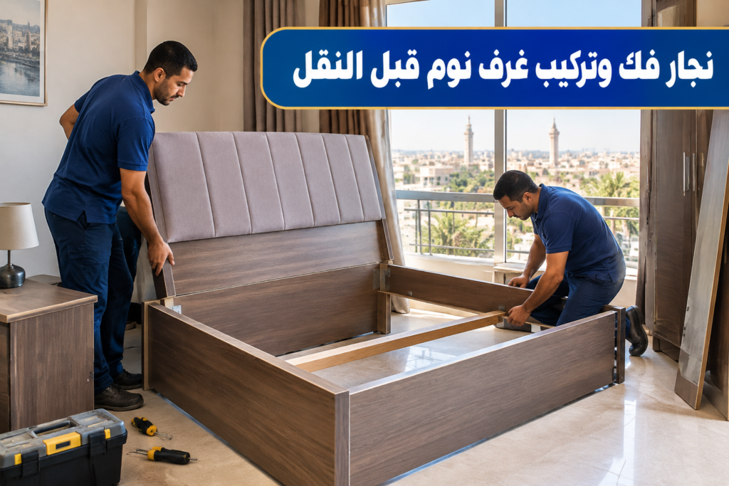 =نجار فك وتركيب غرف نوم - خدمة نقل العفش والأثاث بطريقة احترافية
