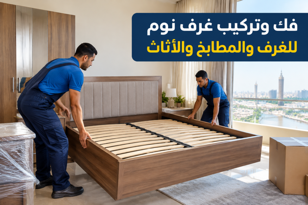 =فك وتركيب غرف نوم - خدمة نقل العفش والأثاث بطريقة احترافية