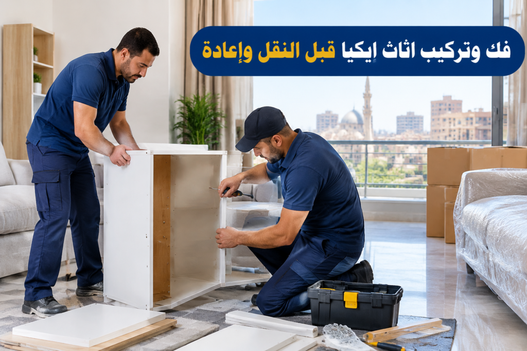 =فك وتركيب اثاث ايكيا - خدمة نقل العفش والأثاث بطريقة احترافية