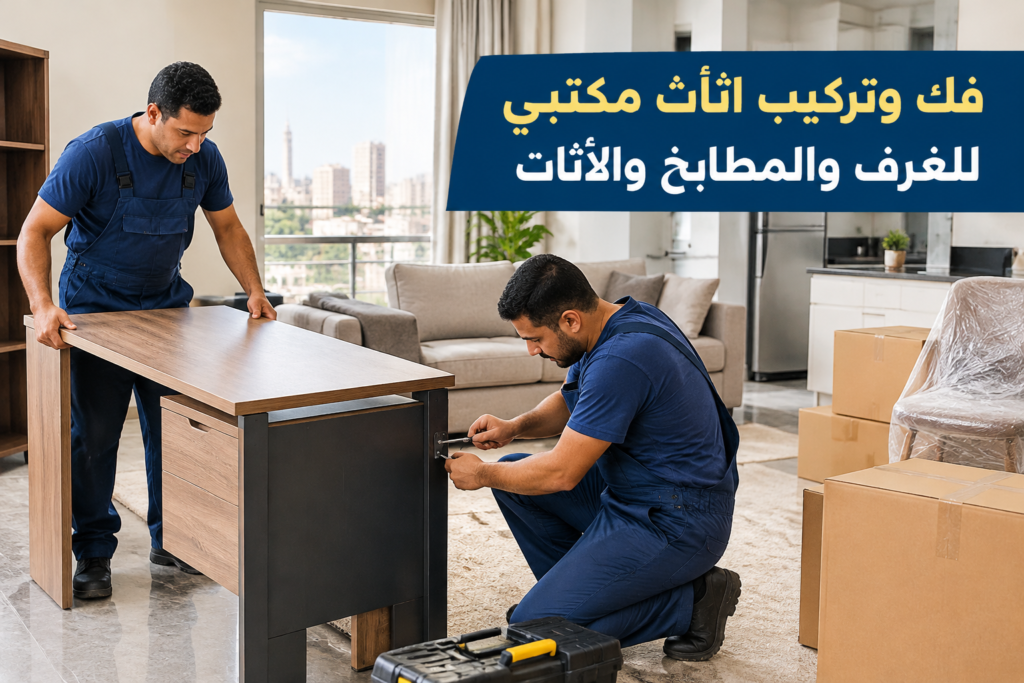 =فك وتركيب اثاث مكتبي - خدمة نقل العفش والأثاث بطريقة احترافية