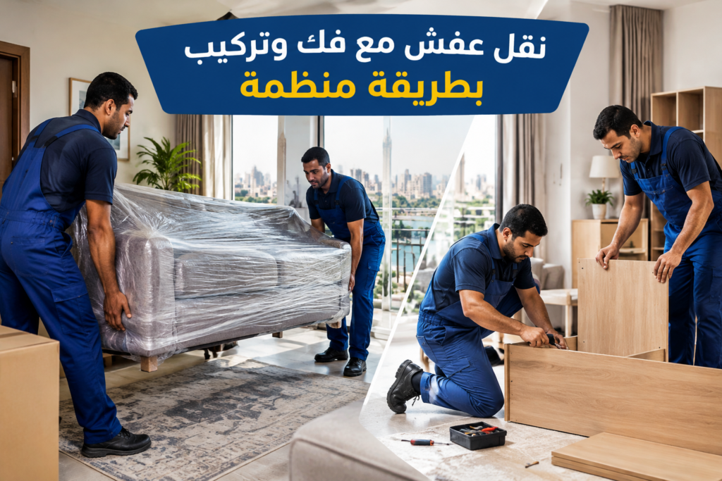 =نقل عفش مع فك وتركيب - خدمة نقل العفش والأثاث بطريقة احترافية