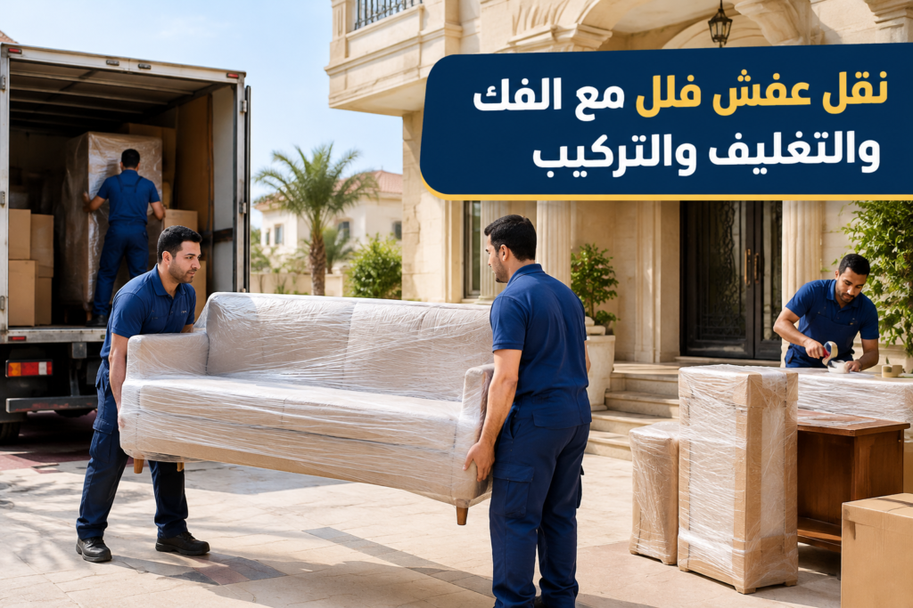 =نقل عفش فلل - خدمة نقل العفش والأثاث بطريقة احترافية