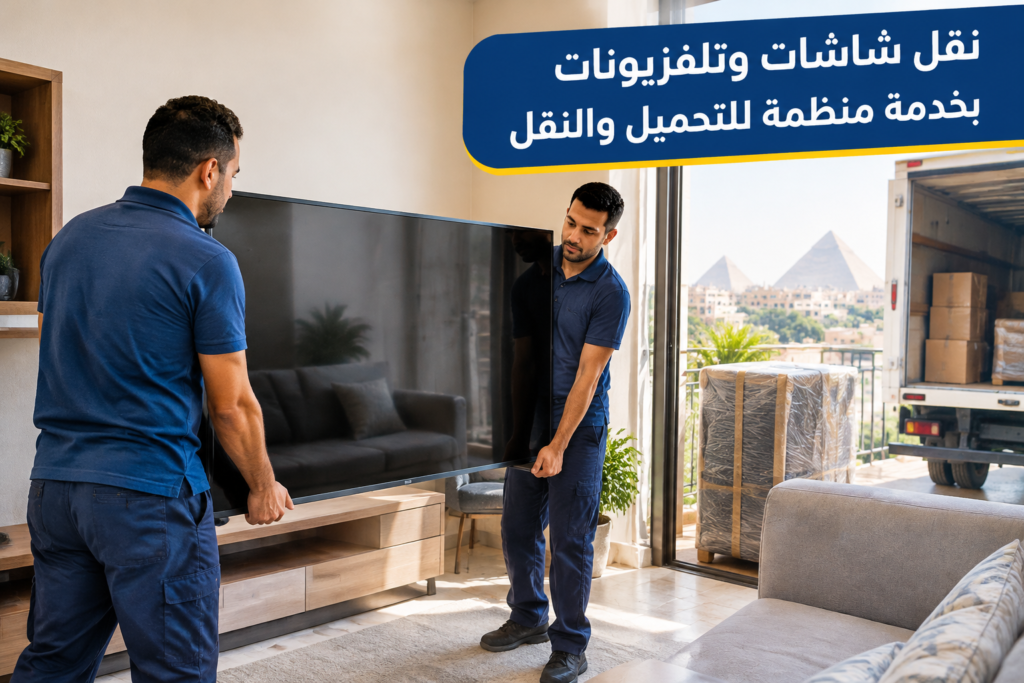 =نقل شاشات وتلفزيونات - خدمة نقل العفش والأثاث بطريقة احترافية