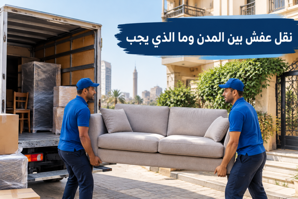 =نقل عفش بين المدن - خدمة نقل العفش والأثاث بطريقة احترافية