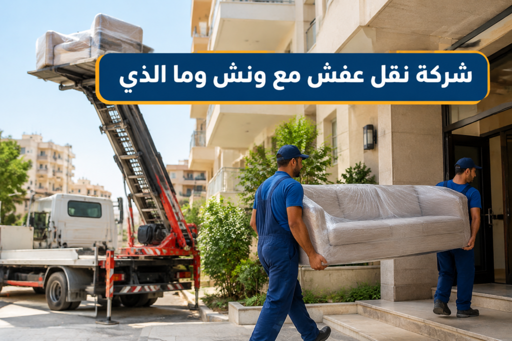 =شركة نقل عفش مع ونش - خدمة نقل العفش والأثاث بطريقة احترافية
